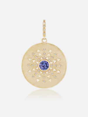 Major Sun Sign Medallion Pendant