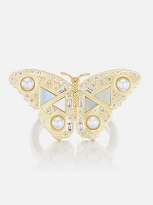 Mini Butterfly Ring Size 6 RTS