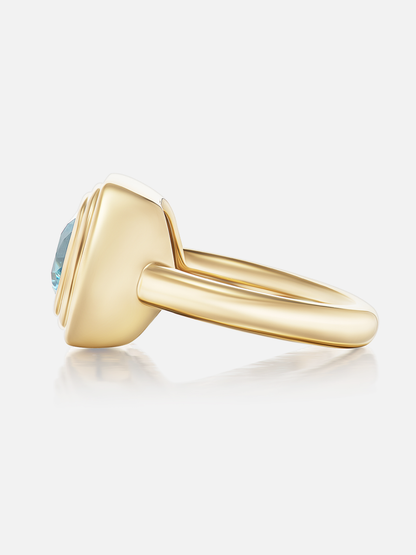 Cairo Ring, Aquamarine