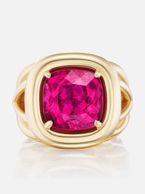 Giza Cocktail Ring Rubellite