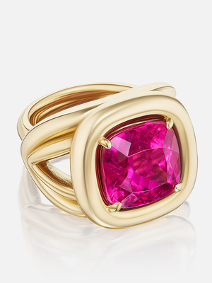 Giza Cocktail Ring Rubellite