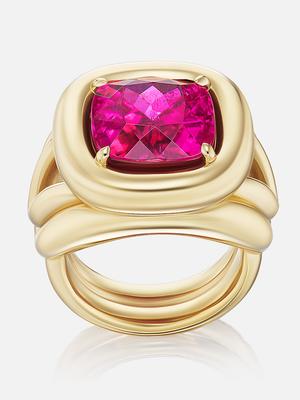 Giza Cocktail Ring Rubellite