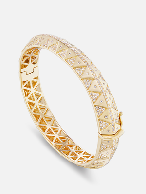 Chubby Pave Bangle