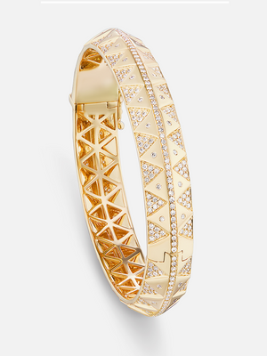 Chubby Pave Bangle