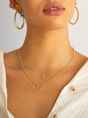 2" Spiked Talisman Hoops MCM
