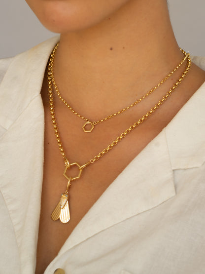 18" Mini Hexagon Foundation Chain