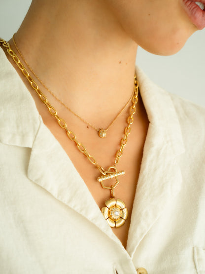 18" Open Bail Foundation Chain