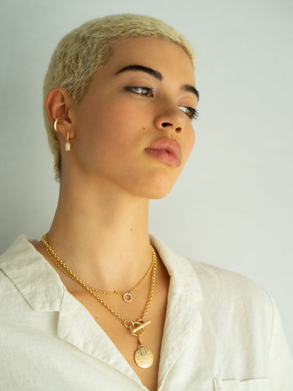 Masego Diamond Mini Knife Edge Medallion