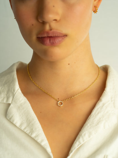 18" Mini Hexagon Foundation Chain