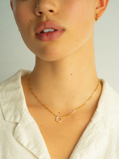 18" Mini Hexagon Foundation Chain