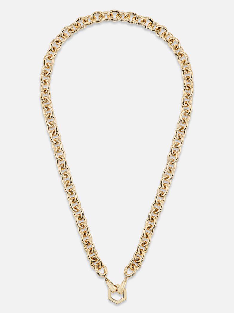 18" Chubby Chain Foundation Necklace RTS