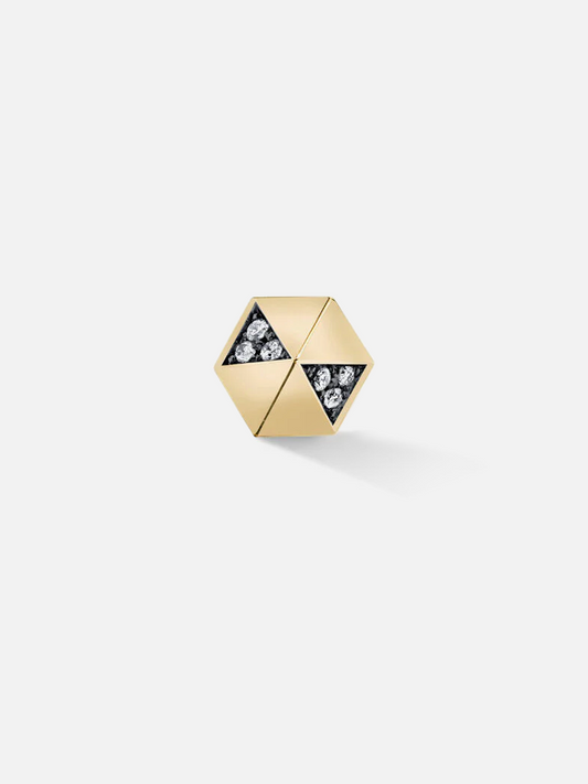 Pyramid Stud Earrings