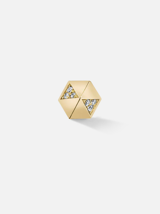 Pyramid Stud Earrings