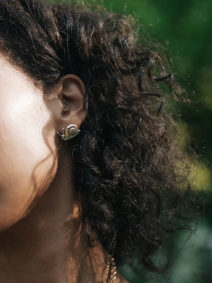 Snail Stud Earrings