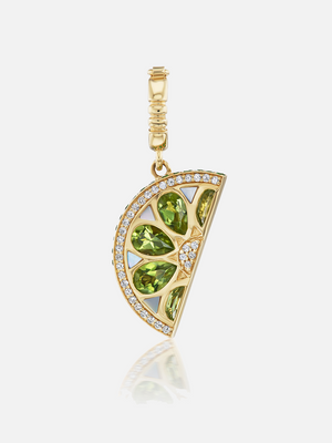 Tequila Lovers Lime Wedge Pendant MCM