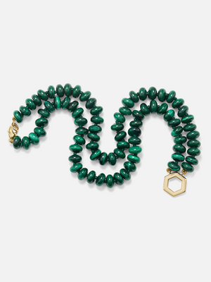 Gemischte grüne Perlen-Foundation-Halskette