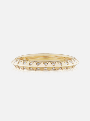 Skinny Talisman Diamond Stacking Ring Size 6 MCM