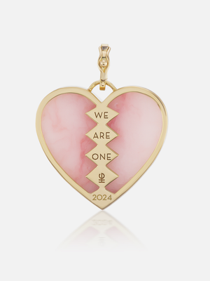 Pink Opal Heart to Benefit Every Mother Counts