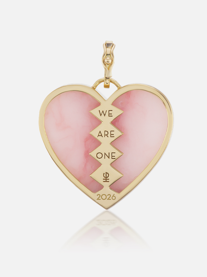 Pink Opal Heart to Benefit Every Mother Counts