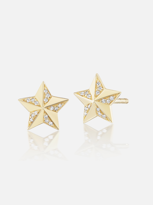 Tiny Star Stud Earring