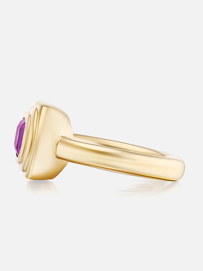 Cairo Ring, Grape Garnet
