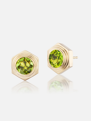 Hexed Stud Earrings