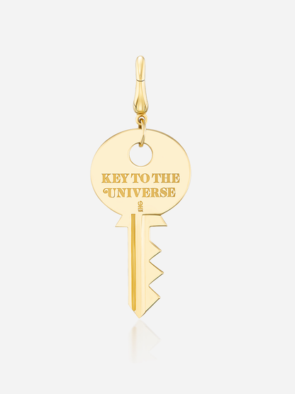 "Key to the Universe" Charm Pendant