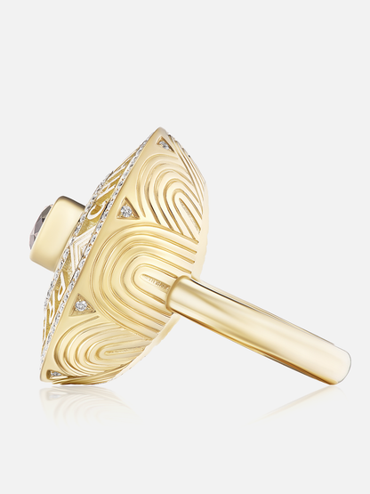 Harwell Godfrey x Ashley Longshore Press for Champagne Ring