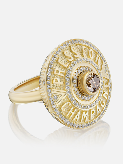 Harwell Godfrey x Ashley Longshore Press for Champagne Ring