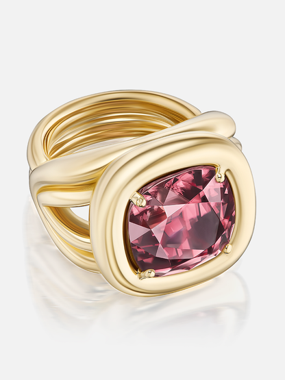 Giza Ring, Brown Zircon 13.89ct