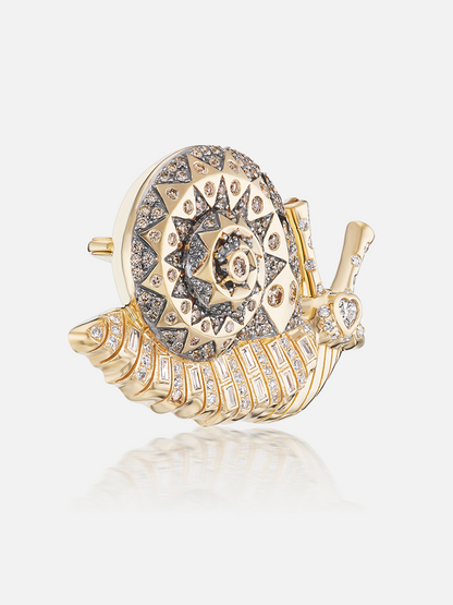 Snail Brooch