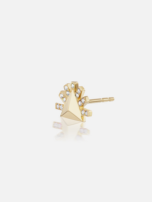 Sunburst Ohrstecker Diamant RTS