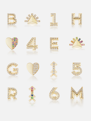 Arrow Stud Earring Single Multi MCM