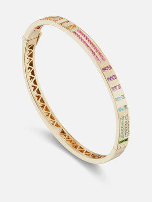 Juju Bangle - Dot Dash Multicolor Size 17 MCM