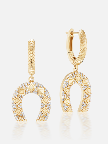 Grace Earrings-Yellow Gold by Herice Henderson