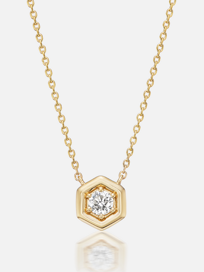 16-18" Hubba Pendant Necklace Diamond