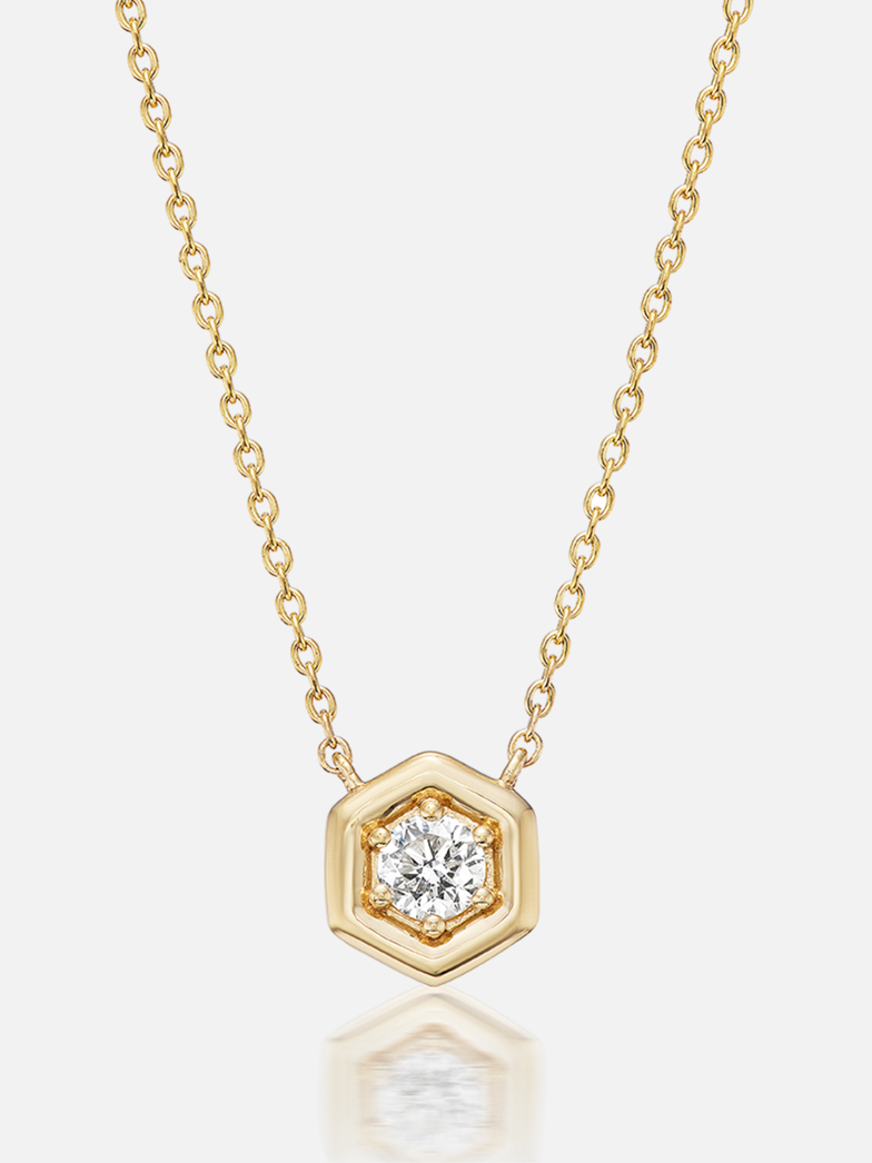 Hubba Pendant Necklace Diamond
