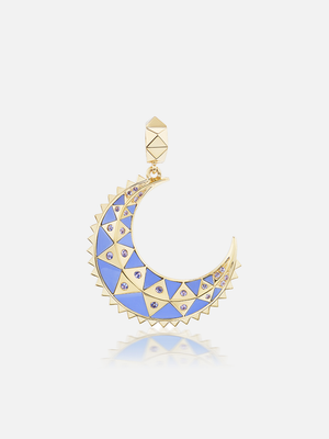 Mini Moon Pendant Tanzanite MCM
