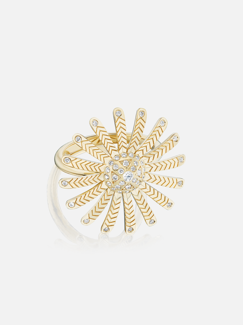 Mini Sunflower Ring
