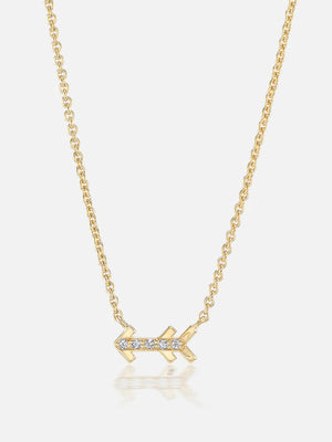 Tiny Arrow Pendant Necklace MCM