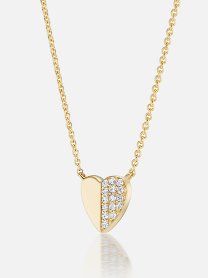 16-18" Tiny Heart Pendant Necklace