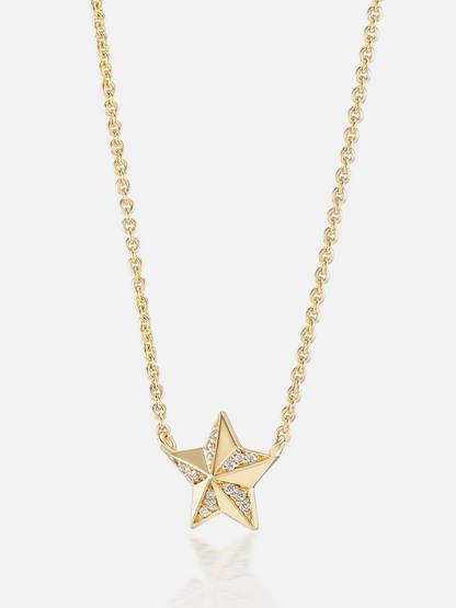 16-18" Tiny Star Pendant Necklace