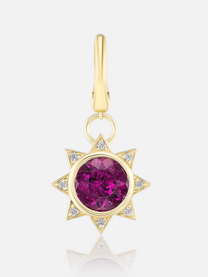 Supernova Sun Charm Garnet