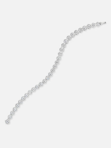 Major Diamond Tennisarmband Platin