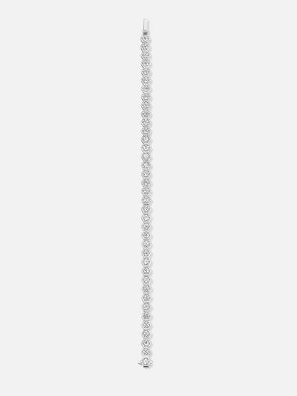 Mini-Diamant-Tennisarmband aus Platin