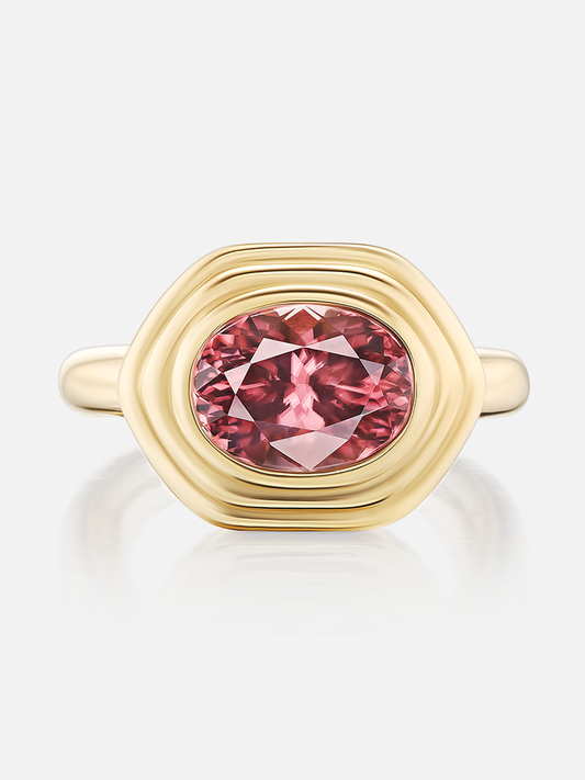 Cairo Ring, Brown Zircon