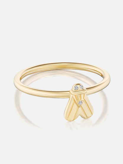 Tiny Fly Stacking Ring