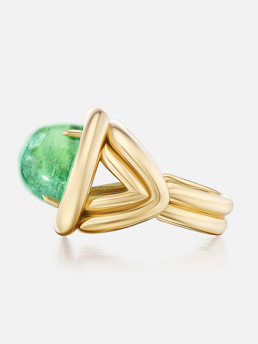 Giza Ring, Mint Tourmaline