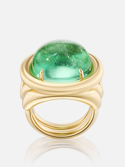 Giza Ring, Mint Tourmaline