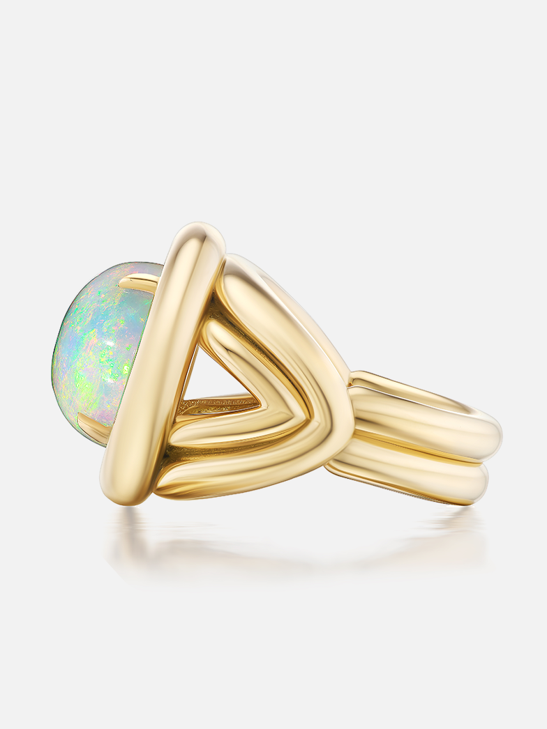 Giza Cocktail Ring Opal